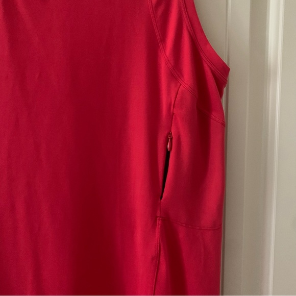 Arc'teryx V-Neck A-Line Sleeveless Soltera Dress • Watermelon • Size XL - Picture 5 of 5